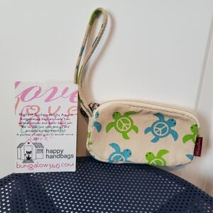 Bungalow 360 Clutch Coin Purse Sea Turtle